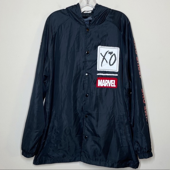 Marvel XO The Weekend Smiley Snap Up Jacket XXL - Picture 2 of 8